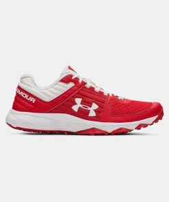 Under Armour Yard Trainer Turf Shoes - Red Footwear