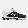 Footwear Under Armour Leadoff Youth Molded Cleats - Black