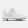 Under Armour Glyde ST Women's Metal Cleats - White