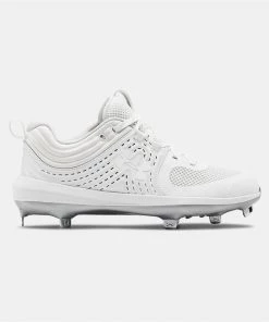 Under Armour Glyde ST Women's Metal Cleats - White