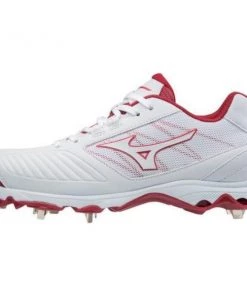 Mizuno 9-Spike Adv. Sweep 4 Women's Metal Cleats - Red