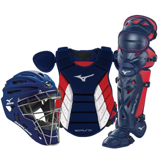 Mizuno Samurai Adult Baseball Catchers Set 9 Mizuno Samurai Adult Baseball Catchers Set