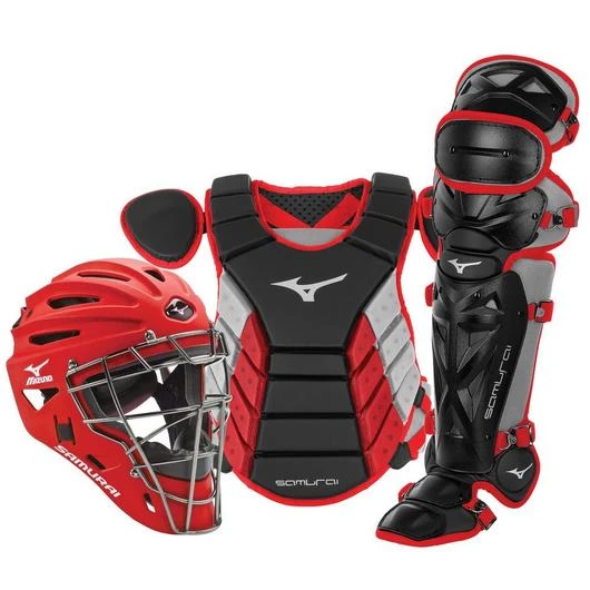 Mizuno Samurai Adult Baseball Catchers Set 4 Mizuno Samurai Adult Baseball Catchers Set