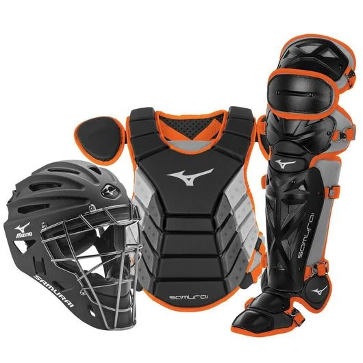 Catchers Gear Mizuno Samurai Youth Baseball Catchers Set 8 Catchers Gear Mizuno Samurai Youth Baseball Catchers Set