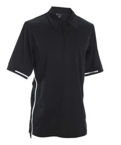 Umpire & Officials Smitty Pro-Style Short Sleeve Umpire Shirt - Black/White BBS310