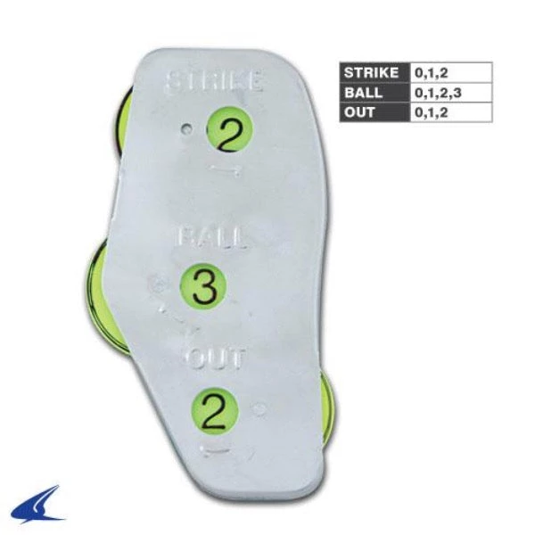 Champro Sports Champro 3-Dial Steel Umpire Indicator 3 Champro Sports Champro 3-Dial Steel Umpire Indicator