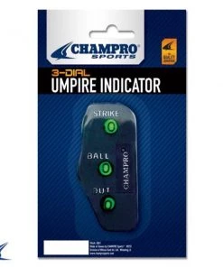 Champro Sports Umpire & Officials Champro 3-Dial Plastic Umpire Indicator