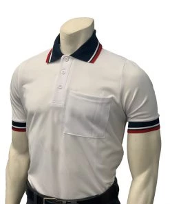 Smitty Short Sleeve Umpire Shirt - White BBS300 Umpire & Officials
