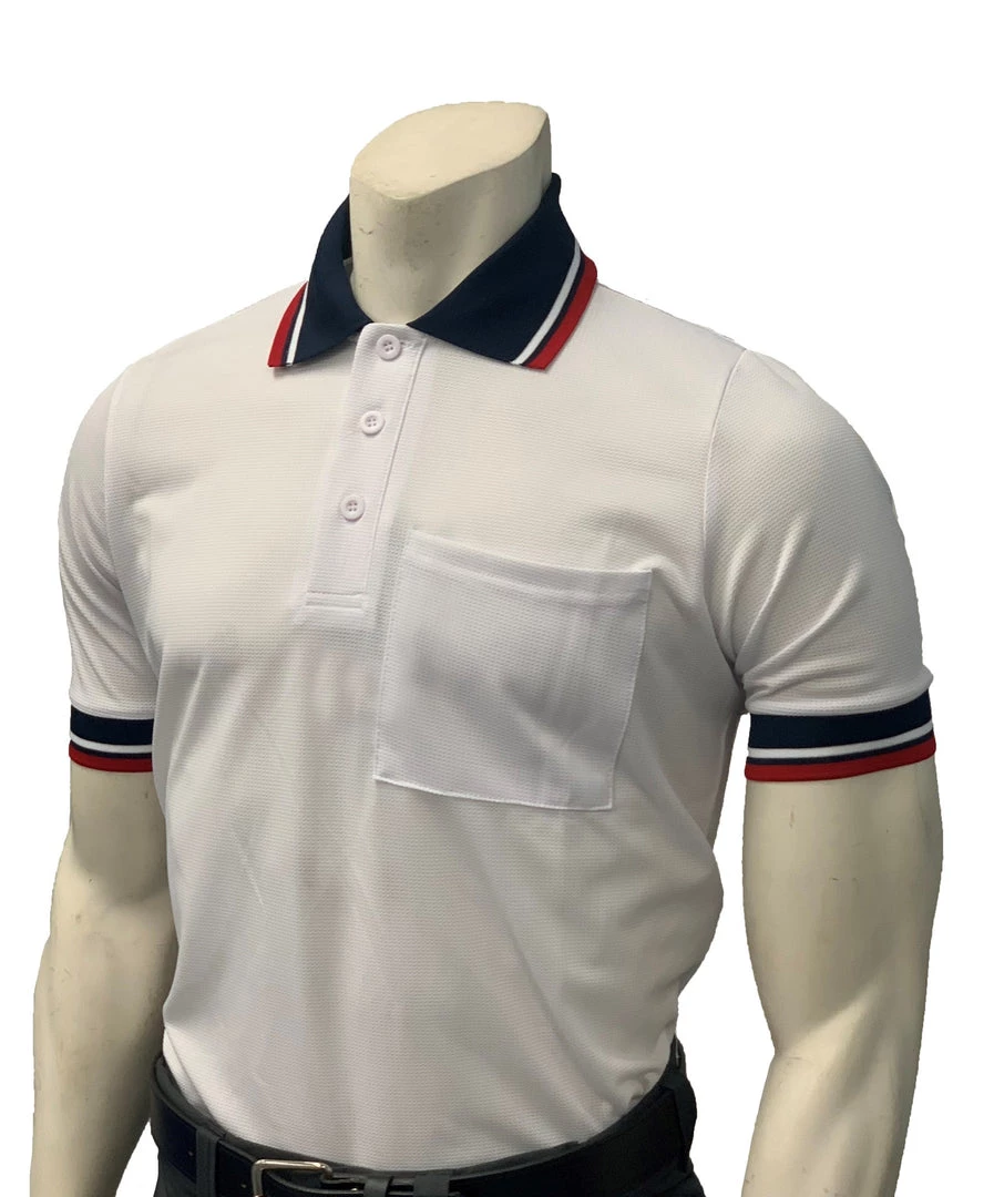 Smitty Short Sleeve Umpire Shirt - White BBS300 Umpire & Officials 3 Smitty Short Sleeve Umpire Shirt - White BBS300 Umpire & Officials