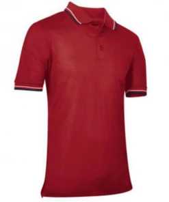 Champro Sports Umpire & Officials Champro BSR1 Short Sleeve Umpire Shirt - RED