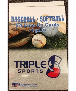 Glover Line Up Cards 4-Part