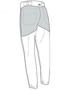 Girls & Women's Apparel Mizuno #350150 Womens Belted SELECT Low Rise Pants - ADULT