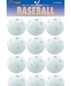 Champion PLBB Plastic Wiffle Baseball