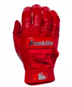 Franklin Adult CFX Pro Chrome Batting Gloves - Red