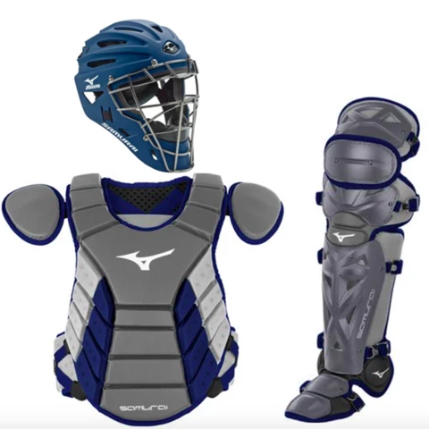 Mizuno Samurai Adult Baseball Catchers Set 10 Mizuno Samurai Adult Baseball Catchers Set