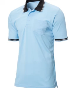Champro Sports Umpire & Officials Champro BSR1 Short Sleeve Umpire Shirt - LIGHT BLUE