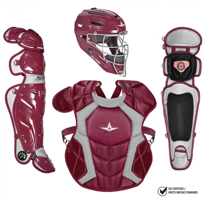 All Star System 7 Adult NOCSAE Catchers Set Catchers Gear 4 All Star System 7 Adult NOCSAE Catchers Set Catchers Gear