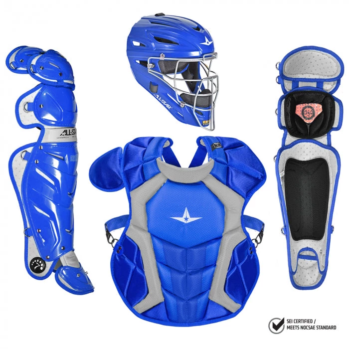 All Star System 7 Adult NOCSAE Catchers Set Catchers Gear 7 All Star System 7 Adult NOCSAE Catchers Set Catchers Gear