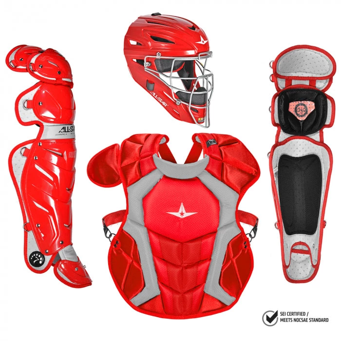 All Star System 7 Adult NOCSAE Catchers Set Catchers Gear 8 All Star System 7 Adult NOCSAE Catchers Set Catchers Gear