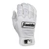 Franklin Adult CFX Pro Batting Gloves - White