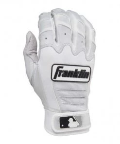Franklin Adult CFX Pro Batting Gloves - White