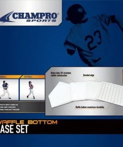 Champro Sports Indoor Outdoor Throw Down Base Set