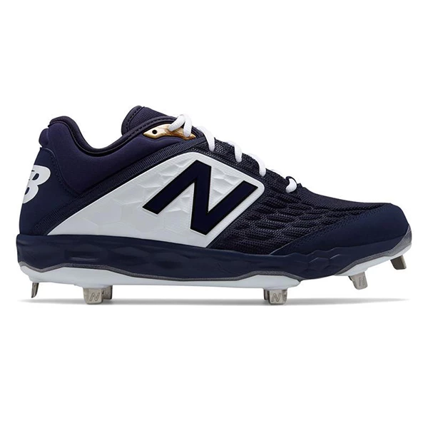 New Balance 3000v4 Metal Cleat - Navy 3 New Balance 3000v4 Metal Cleat - Navy