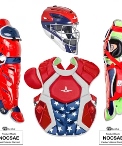 Catchers Gear All Star System 7 Axis USA Youth NOCSAE Catchers Set