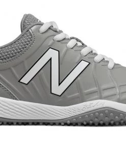 New Balance 4040v5 Youth Turf Shoe - Grey Footwear